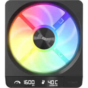 Fortron ZENFAN 120 Black 120 mm Gehäuselüfter