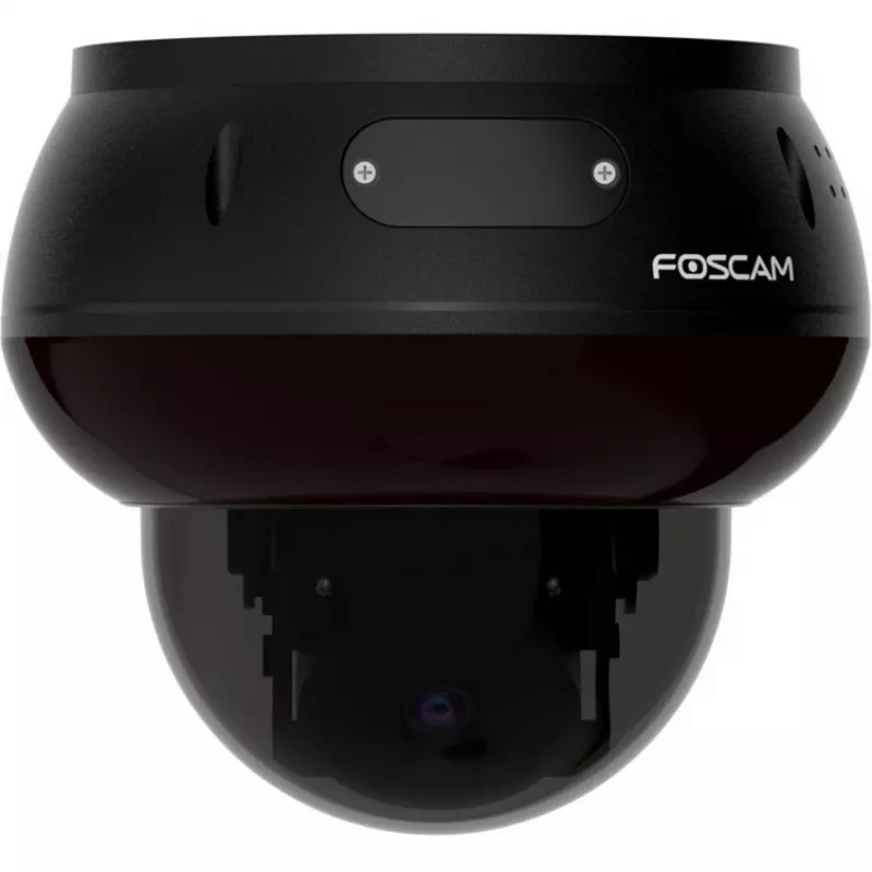 Foscam D8ET IP-Überwachungskamera Schwarz 8MP (3840x2160), PoE, PT-Funktion, KI-gestützte Erkennung, IK10 Vandalismusschutz