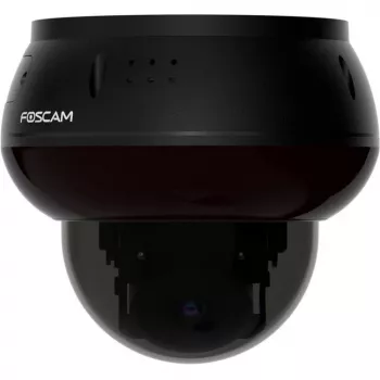 Foscam D8ET IP-Überwachungskamera Schwarz 8MP (3840x2160), PoE, PT-Funktion, KI-gestützte Erkennung, IK10 Vandalismusschutz