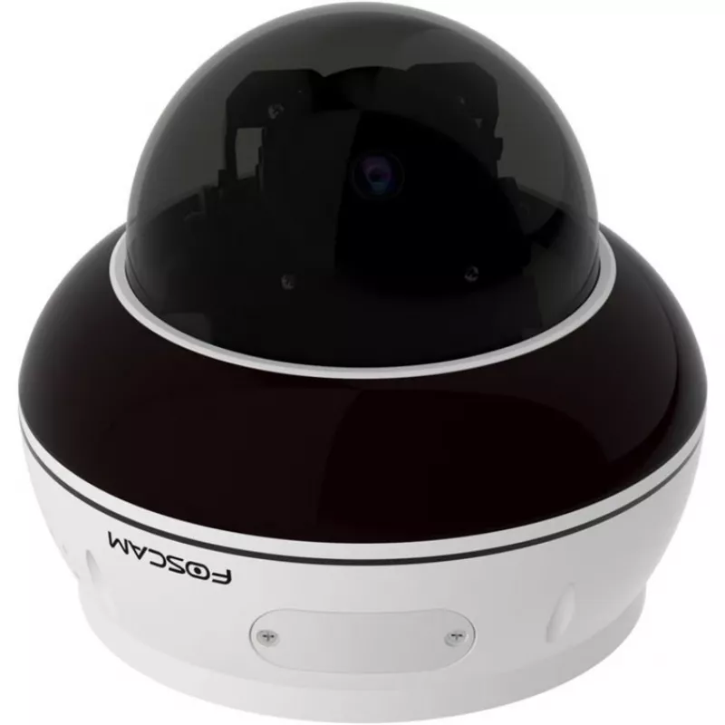 Foscam D8ET-W 8MP 4K UHD PoE PTZ IP Dome Camera mit KI-Erkennung, Weiß