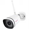 FOSCAM FN7108W-B4-1T 8-Kanal Drahtloses NVR-Sicherheitssystem mit 4x FI9910W 1080P Bullet-Kameras, 1TB HDD, Weiß