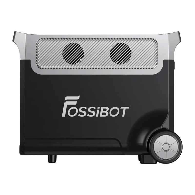 FOSSIBOT FB3840 3840Wh LiFePO4 Tragbare Powerstation 2200W Reine Sinuswelle AC-Ausgang, Solarbereit, Erweiterbarer Akku