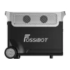 FOSSIBOT FB3840 3840Wh LiFePO4 Tragbare Powerstation 2200W Reine Sinuswelle AC-Ausgang, Solarbereit, Erweiterbarer Akku