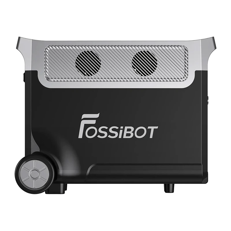 FOSSIBOT FB3840 3840Wh LiFePO4 Tragbare Powerstation 2200W Reine Sinuswelle AC-Ausgang, Solarbereit, Erweiterbarer Akku