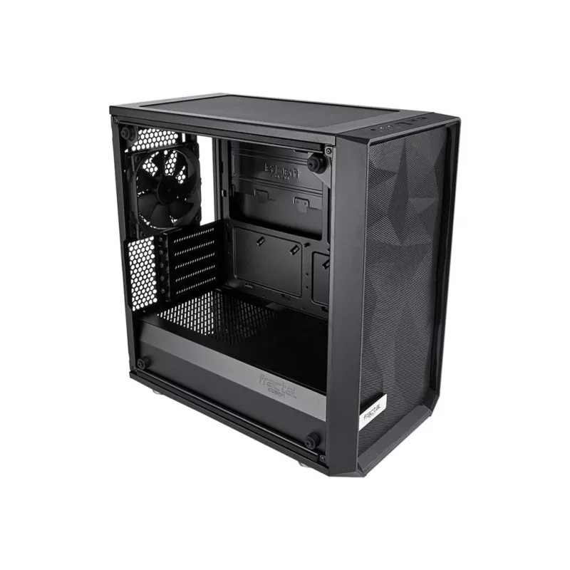 Fractal Design Meshify C Mini Dark TG Micro ATX Tower mit gehärtetem Glasfenster