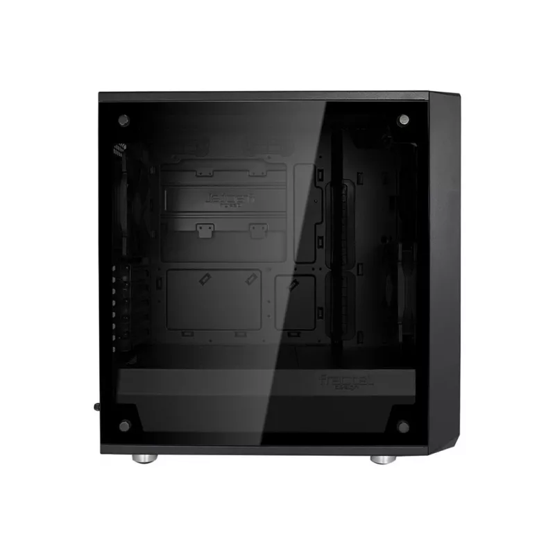 Fractal Design Meshify C Mini Dark TG Micro ATX Tower mit gehärtetem Glasfenster