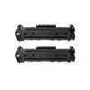 Freecolor Toner Canon CC530AD (2662B002) 2x Schwarz 3500 Seiten Wiederaufbereitet