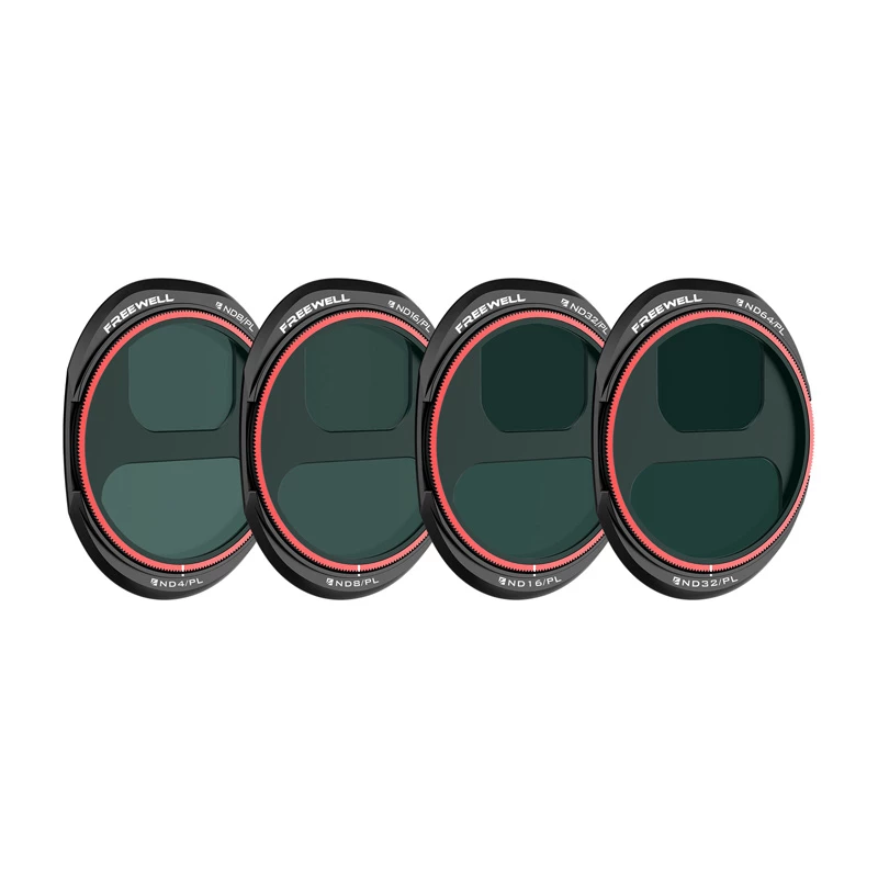 FREEWELL Filter Set für DJI Mavic 4 Pro ND/PL Bright Day (4 Stück)