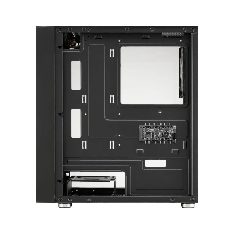 FSP CST130A Micro-ATX Gaming-Gehäuse - Schwarz