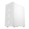 FSP M220 ATX Mid Tower Gaming-Gehäuse - Weiß