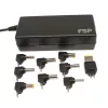 FSP NB 45W Universal Ultrabook-Adapter - 19V 2.37A, 8 Spitzen, Schwarz