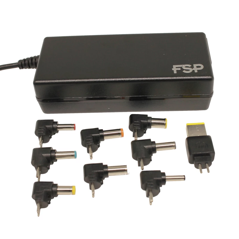 FSP NB 45W Universal Ultrabook-Adapter - 19V 2.37A, 8 Spitzen, Schwarz