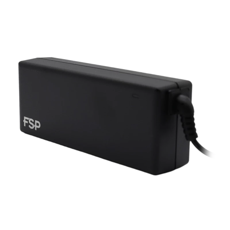 FSP NB 90W Universelles Laptop-Netzteil mit 8 austauschbaren Steckern - Schwarz