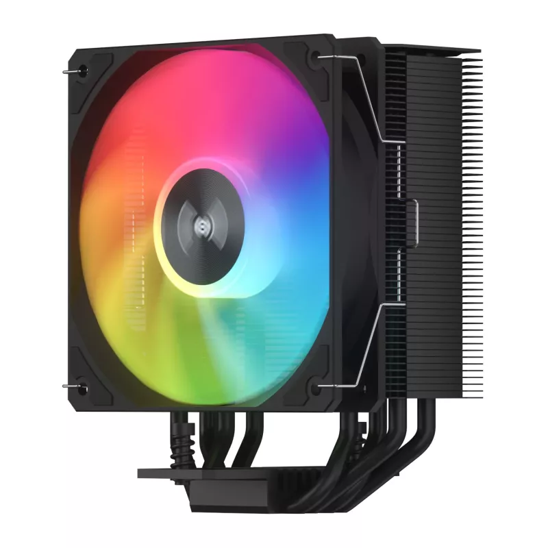 FSP NP5-BA 120mm PWM ARGB CPU-Luftkühler – Schwarz