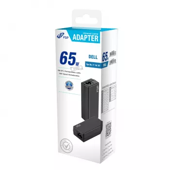 FSP PRO 65W Universal-Laptop-Adapter – Dell