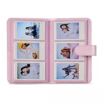 Fujifilm Instax Mini Album Candy Pink – 64-Taschen Fotoalbum für Instax Mini Fotos