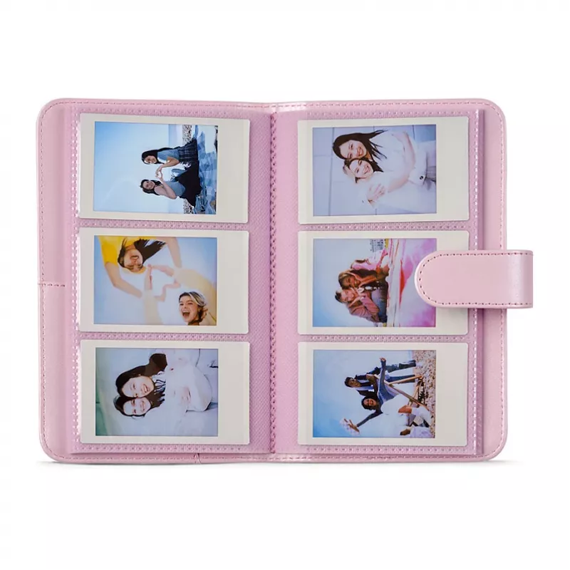 Fujifilm Instax Mini Album Candy Pink – 64-Taschen Fotoalbum für Instax Mini Fotos