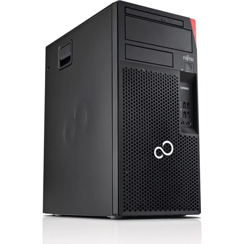 Fujitsu Esprimo P558 Desktop Computer, Intel Core i7, 16 GB RAM, SSD Drive (generalüberholt)