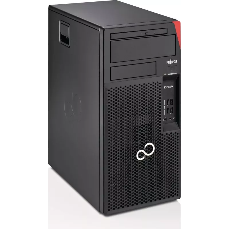 Fujitsu Esprimo P558 Desktop Computer, Intel Core i7, 16 GB RAM, SSD Drive (generalüberholt)