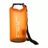 FunWater 10L wasserdichter Trockenbeutel – Roll-Top PVC Aufbewahrungssack mit Schultergurt für Kajakfahren, Bootfahren, Camping und Reisen