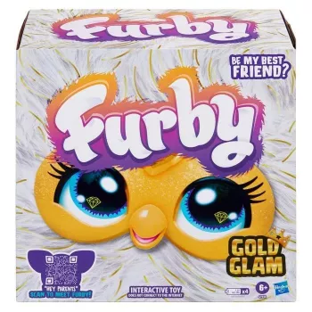 Furby Gold Glam Interaktives Plüschtier
