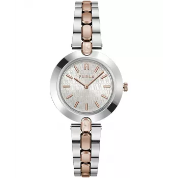FURLA Arco Chain Damen-Quarz-Analoguhr WW00002004L5 34mm Edelstahl Silber