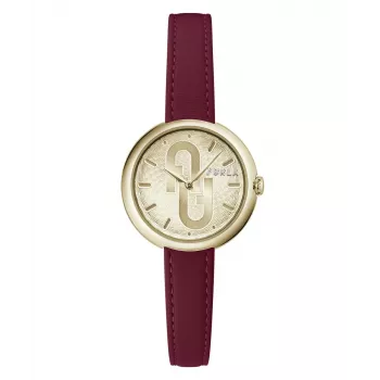 FURLA Arco Chain Damen Quarz Analog Uhr WW00005002L2 32mm Silber Edelstahl