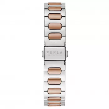 FURLA Arco Chain Damen Quarzuhr 38mm Edelstahl Milanaisearmband Roségoldfarben