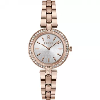 FURLA Arco Chain Damen-Quarzuhr WW00002003L3 34mm Silber Edelstahl