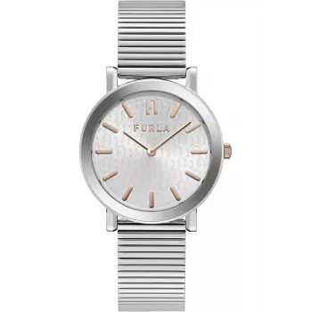 FURLA Arco Chain Damen-Quarzuhr WW00003007L1 38mm Edelstahl Silber