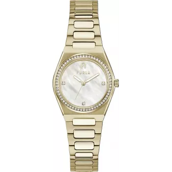 FURLA Arco Chain Damenuhr WW00020001L2 30mm Edelstahl Silber