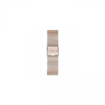 Furla Arco Damen-Quarzuhr 38mm Roségold Edelstahl Pink Leder