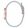 FURLA Giada Damen Quarz Analog Uhr 32mm Silbernes Zifferblatt Pinkes Lederarmband WW00005005L3