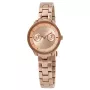FURLA Giada Damen-Quarzuhr R4253102518 31mm Roségold PVD Edelstahlgehäuse Pinkes Lederarmband Silbernes Zifferblatt
