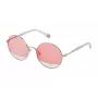 FURLA SFU235-560579 Damen-Sonnenbrille - Schwarzer Rahmen, grau verlaufende Gläser, 56 mm