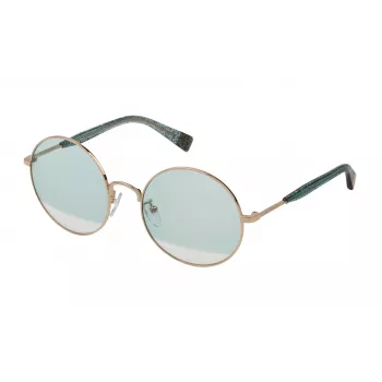 FURLA SFU235-56300V Damen Butterfly/Cat Eye Sonnenbrille - Havanna/Braun Acetatrahmen, Braune Verlaufsgläser, 56/20/135 mm