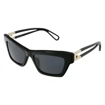 Furla SFU465-530700 Damen Cat-Eye-Sonnenbrille Havana Braun 53mm