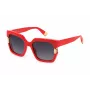 FURLA SFU624-5405GQ Damen-Sonnenbrille Havana Acetat Braun Polycarbonat 54/20/140 mm