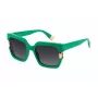 FURLA SFU624-54092X Damen Havana Acetat Geometrische Sonnenbrille 54mm
