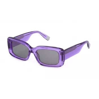 Furla SFU630V530C52 Damen-Sonnenbrille - Acetatrahmen, Polycarbonatgläser, UV400-Schutz, 53 mm Glasbreite