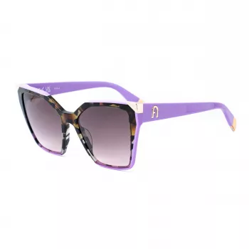 FURLA SFU686V5403KA Damen Havana Square Sonnenbrille 54/18/140 mm