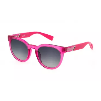 FURLA SFU687-5103GB Damen Cat-Eye-Sonnenbrille Havana 51 mm