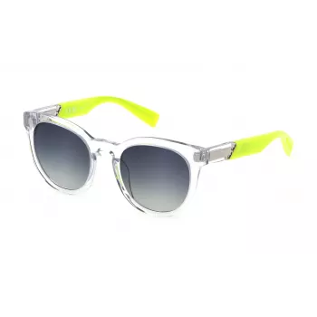 FURLA SFU687-510P79 Damen Butterfly-Sonnenbrille Havana Acetat Braun Verlaufsgläser 51/21/140 mm