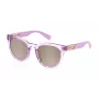 FURLA SFU687-516PFG Damen-Sonnenbrille Havanna Acetatrahmen Braune Verlaufsgläser 51mm