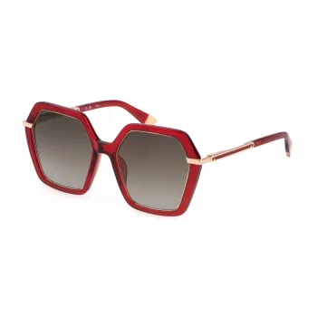 FURLA SFU691-5406NL Damen-Sonnenbrille - Braun Verlauf - 54/19/140 mm