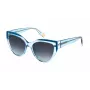FURLA SFU694-5506N1 Damen Cat-Eye Sonnenbrille - Acetatrahmen, Polycarbonatgläser, UV400-Schutz - 55/18/140 mm
