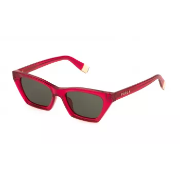 Furla SFU777V530768 Damen eckige Acetat-Sonnenbrille 53mm