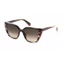 FURLA SFU782-5505GZ Damen Butterfly-Sonnenbrille Havana Braun Gradient 55mm