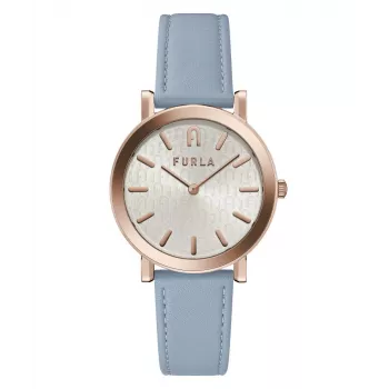 FURLA Damen Armbanduhr Arco Chain WW00003005L3 38mm Roségold-Edelstahl
