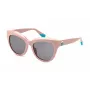 FURLA Damen Cat-Eye-Sonnenbrille SFU780-540816 Havanna Acetat Verlaufsbraune Gläser 54/15/140 mm